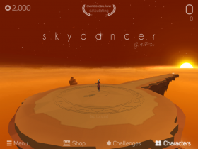 Sky Dancer Run - Running Game - Screenshot No.2
