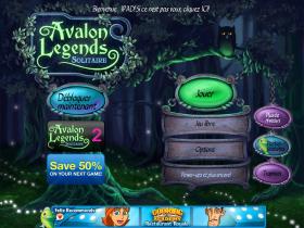 Avalon Legends Solitaire - Screenshot No.1