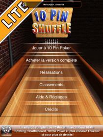 10 Pin Shuffle™ Bowling - Screenshot No.1