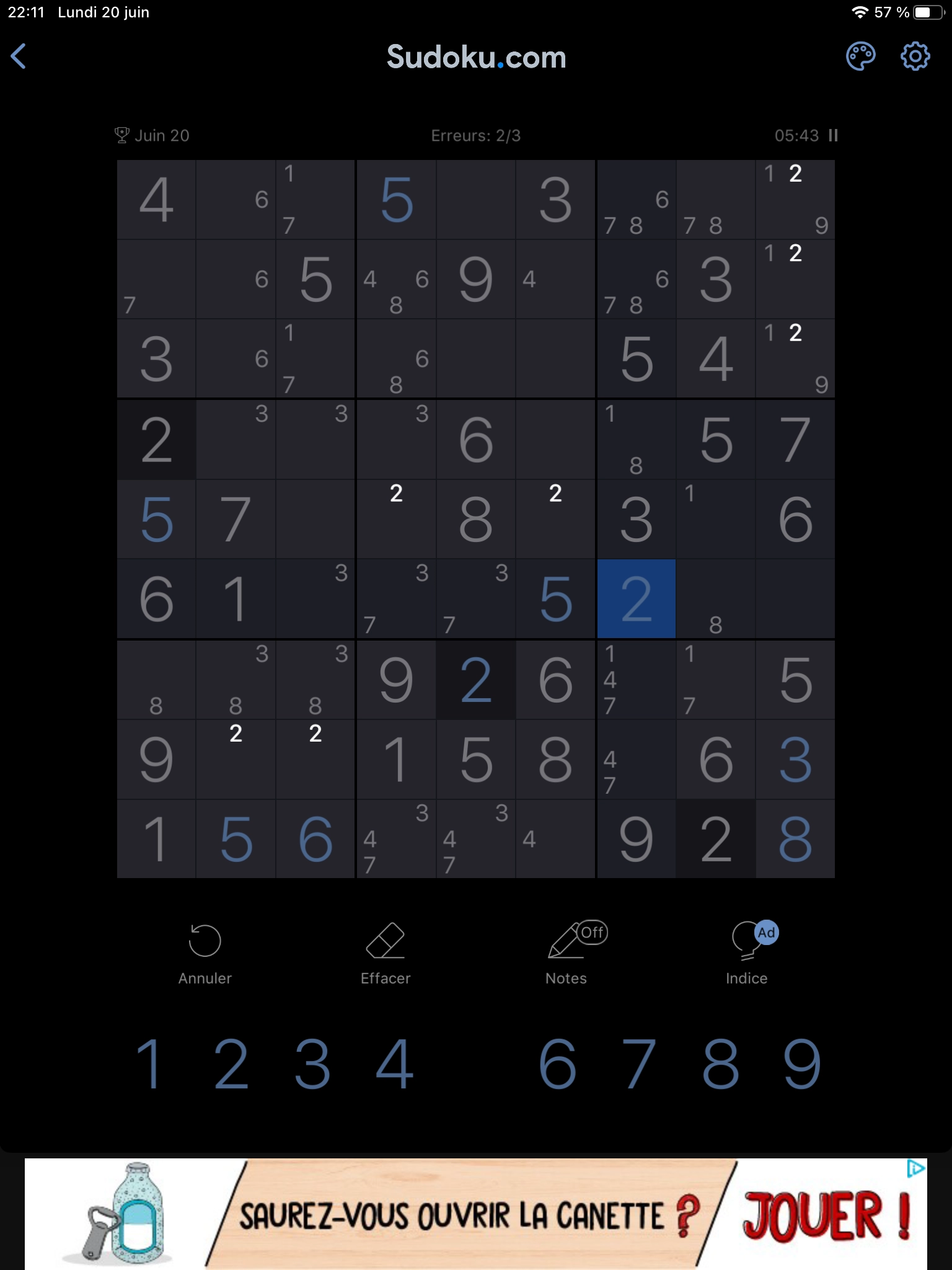 Sudoku.com - Sudoku Puzzle - Screenshot No.4