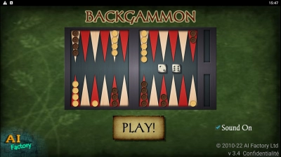 Backgammon - Screenshot No.1