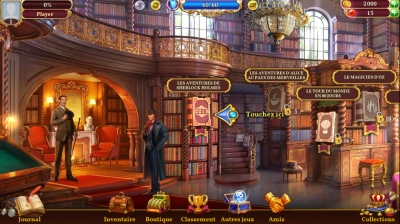 Sherlock - Hidden Object - Match 3 - Screenshot No.1