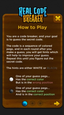 Real Code Breaker Mastermind - Screenshot No.2