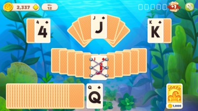 Undersea Solitaire Tripeaks - Screenshot No.5