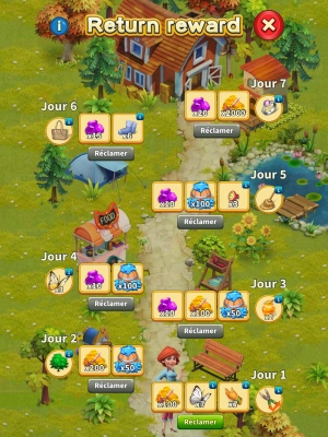 Merge Town : Design Farm - Screenshot No.6