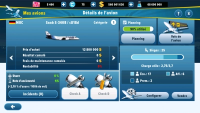 Airlines Manager Tycoon - Screenshot No.3