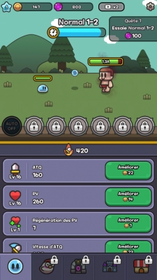 Legend of Slime: Idle RPG - Screenshot No.1