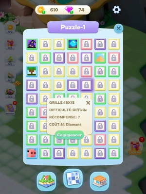 Nonogram Puzzle - Elf Island - Screenshot No.2