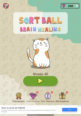 Sort Ball : Brain Healing  - Screenshot No.1