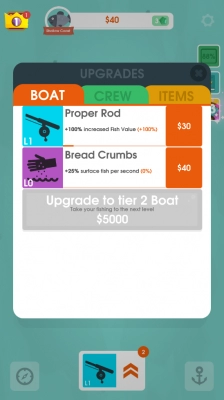 Hooked Inc: Fishing Games - Screenshot No.1