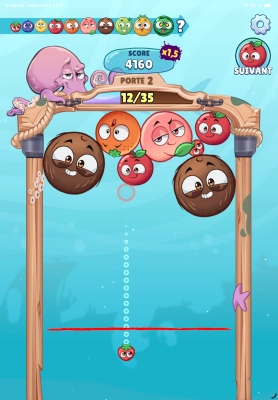 Underwatermelon: Fruit Merge - Screenshot No.2