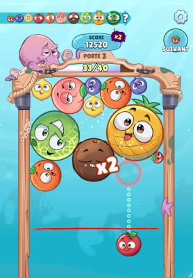 Underwatermelon: Fruit Merge - Screenshot No.3
