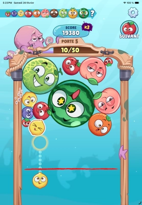 Underwatermelon: Fruit Merge - Screenshot No.4